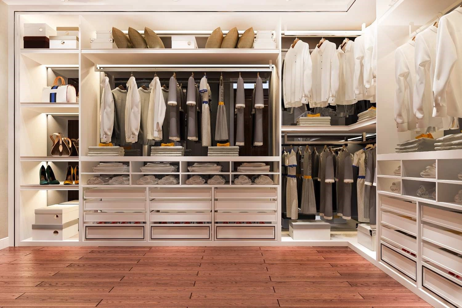 Designing Your Dream Home: Walk-In Closet Essentials and Modern Wellness Features