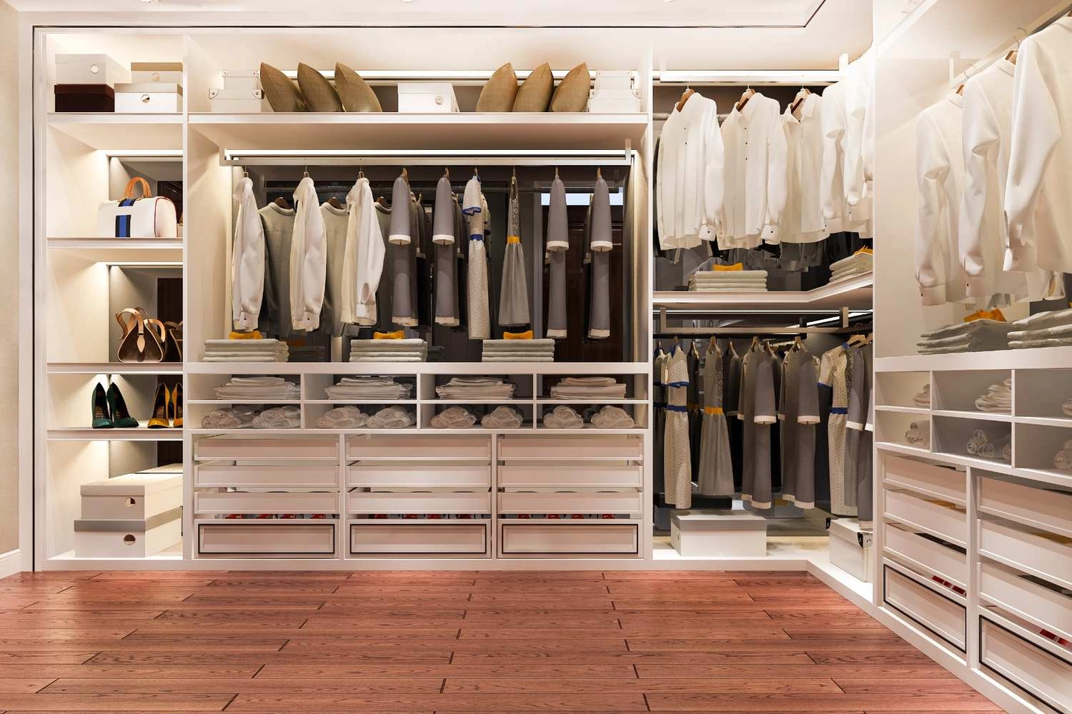 Designing Your Dream Home: Walk-In Closet Essentials and Modern Wellness Features