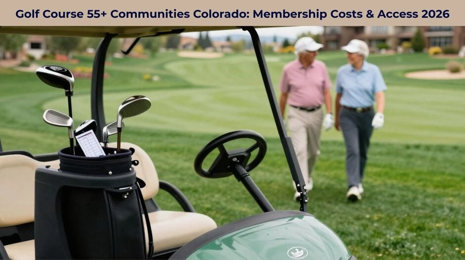 Colorado Golf Course 55+ Communities: Age Rules and Golf Access