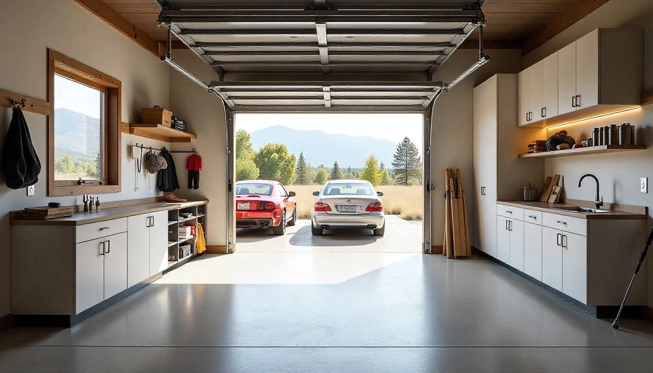 How Custom Garage Design Turns Clutter Into Luxury Space