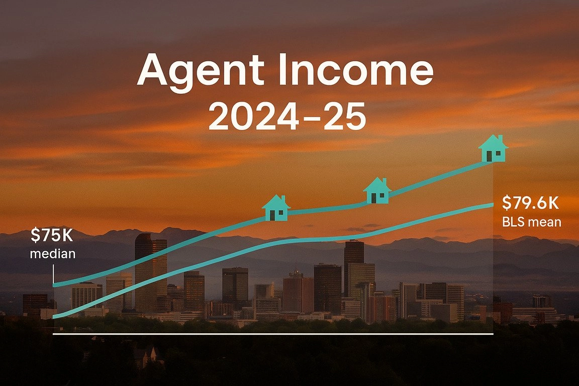 How Much Do Real Estate Agents Make in Colorado? (2024–2025 Guide)