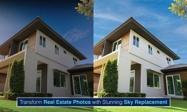 How Sky Replacement Enhances Real Estate Photos: 7 Proven Tricks