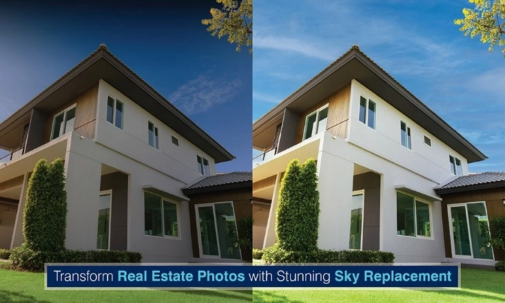 How Sky Replacement Enhances Real Estate Photos: 7 Proven Tricks