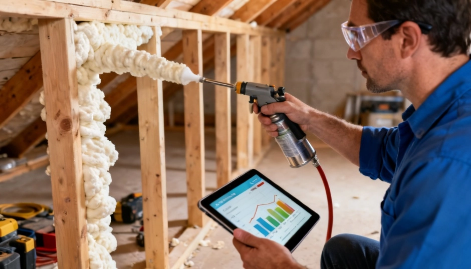 How Spray Foam Insulation Services Increase Property Value
