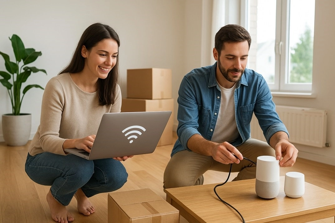 Moving Into a New Home? Here’s What To Handle on the Tech Side