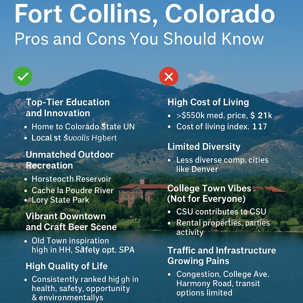 Pros and Cons of Living in Fort Collins, CO | Kenna Real Estate