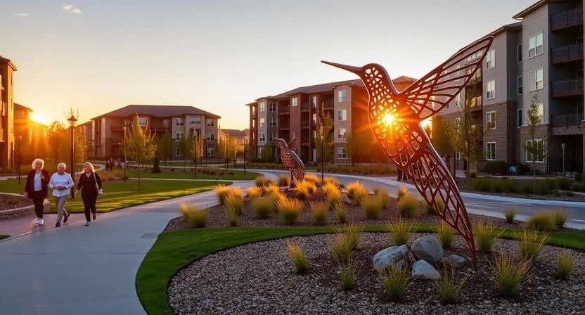 Public Art & Lifestyle Living in RidgeGate