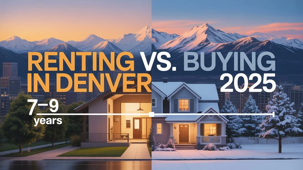 Renting vs. Buying in Denver 2025 | True Break-Even Point & Local Insights