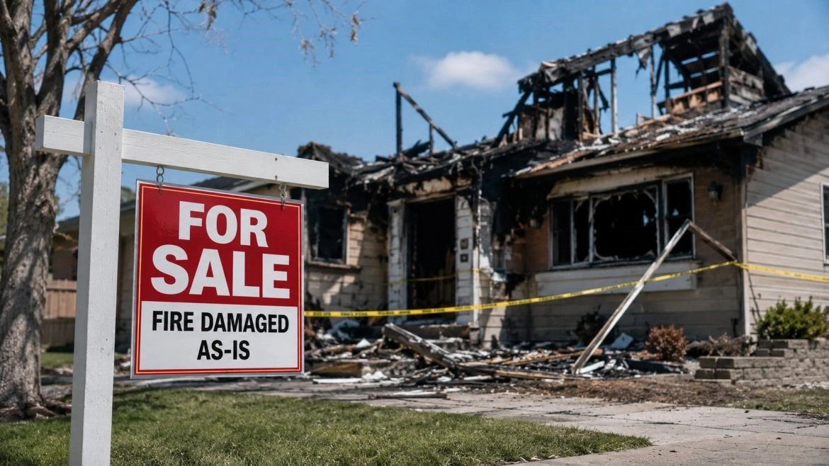 Selling a Fire-Damaged Home: Realtor or Cash Buyer?