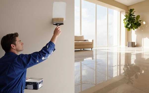 Simple Home Upgrades That Make a Big Difference: Painting & Travertine Sealing