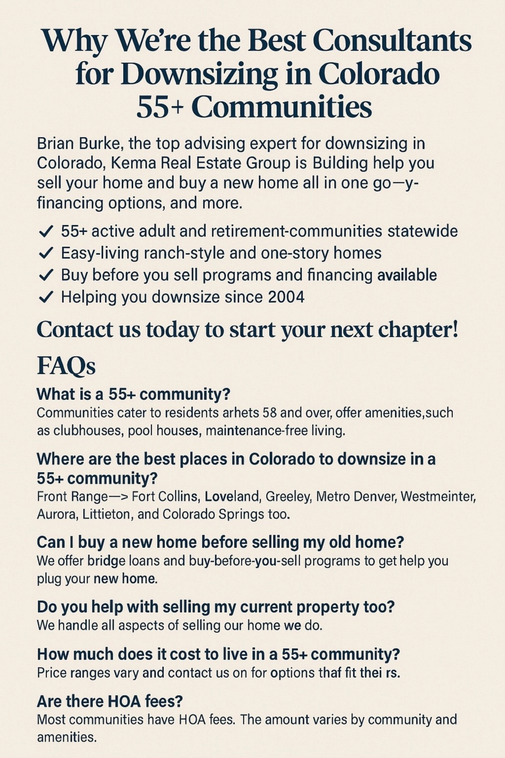 Colorado 55+ Communities and Active-Adult Homes Guide