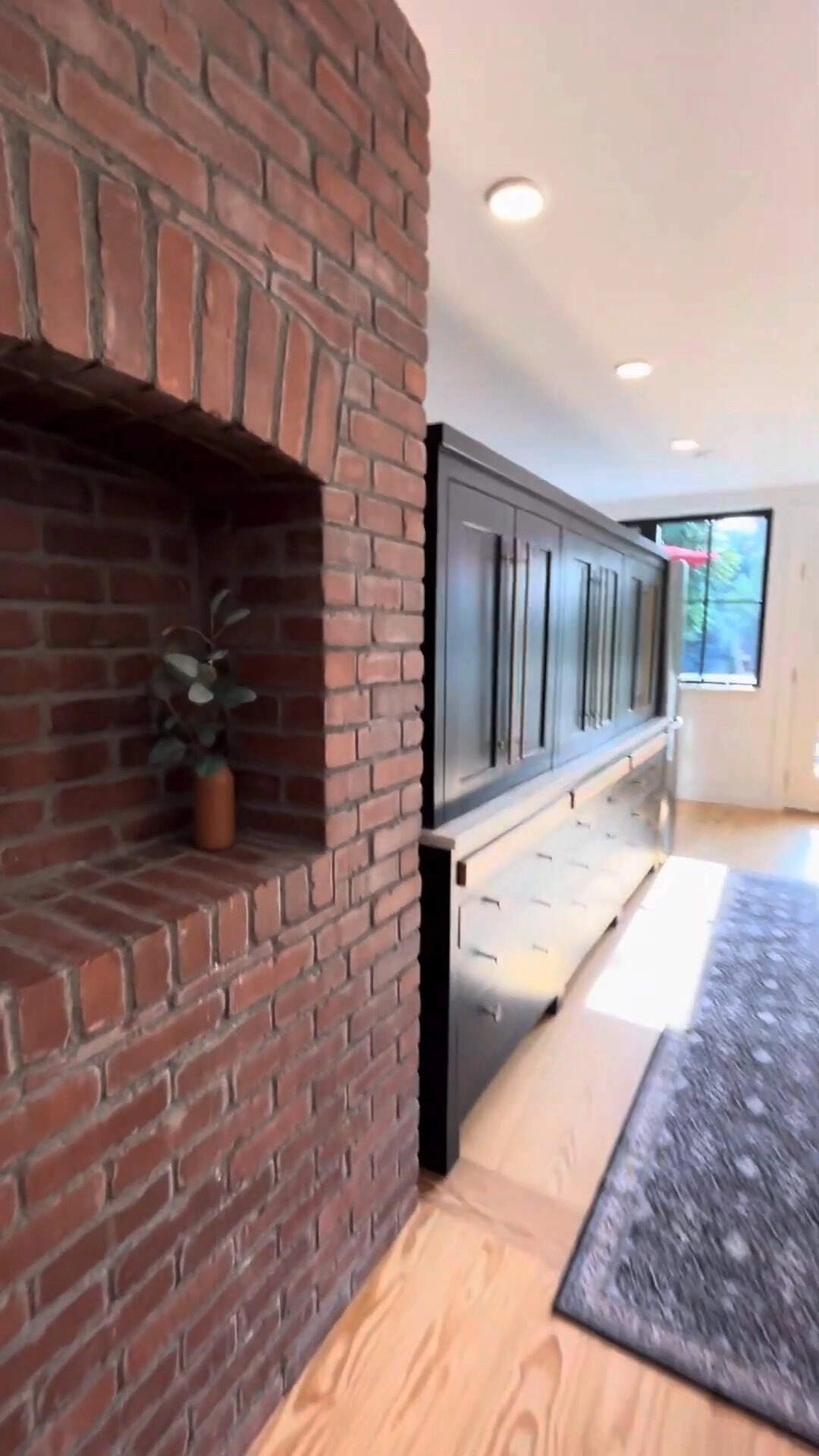 Locally sourced Pueblo brick used throughout The Denver Longhouse