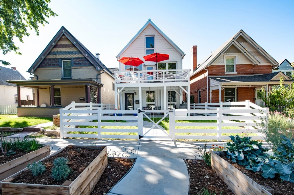 Unit Three — The Garden-Level Retreat Dog-friendly outdoor area with Dog Tuff grass.