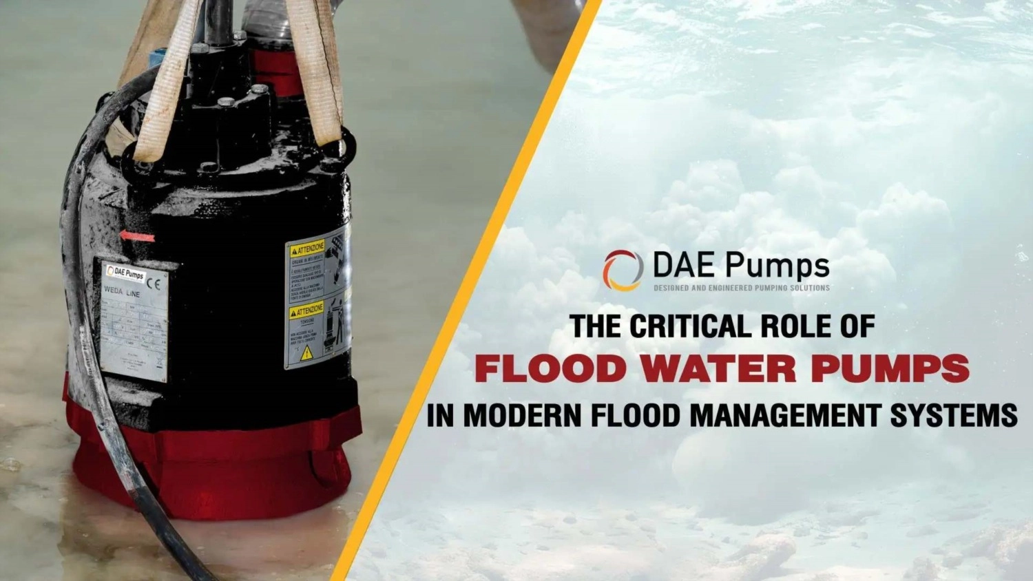 The Strategic Role of Flood Water Pumps In Protecting Cities