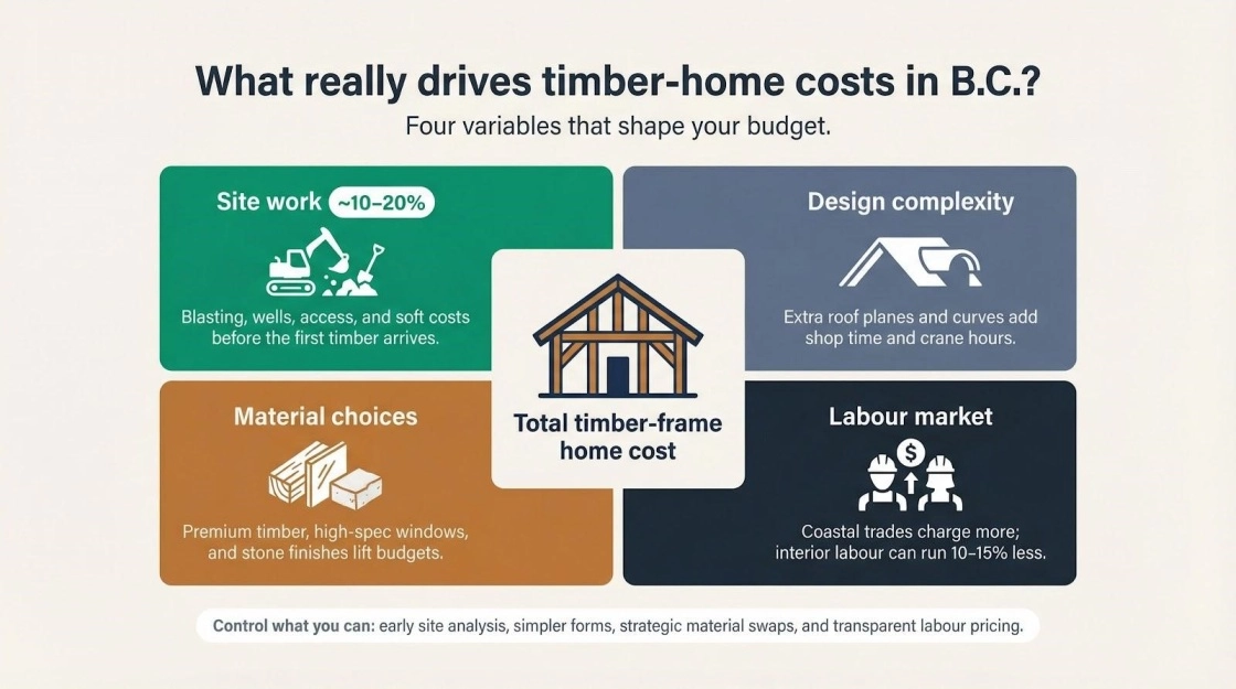 9 Trusted Timber Frame Home Builders in British Columbia (Cost & Transparency Guide)