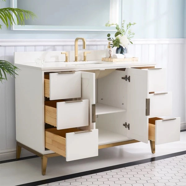 What are the Benefits of Choosing a Wooden Vanity with Sink?
