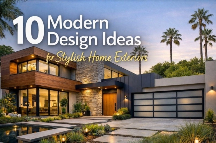 10 Modern Design Ideas for Stylish Home Exteriors