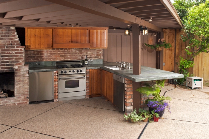 Backyard Kitchen