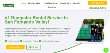 5 Best Dumpster Rental Services to Clean Up Your Rental Property in San Fernando Valley