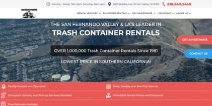 5 Best Dumpster Rental Services to Clean Up Your Rental Property in San Fernando Valley