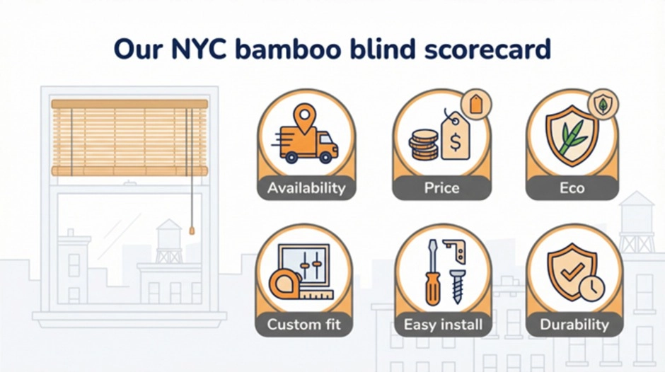 Best Bamboo Blinds for NYC Apartments: Affordable, Eco-Friendly Window Treatments