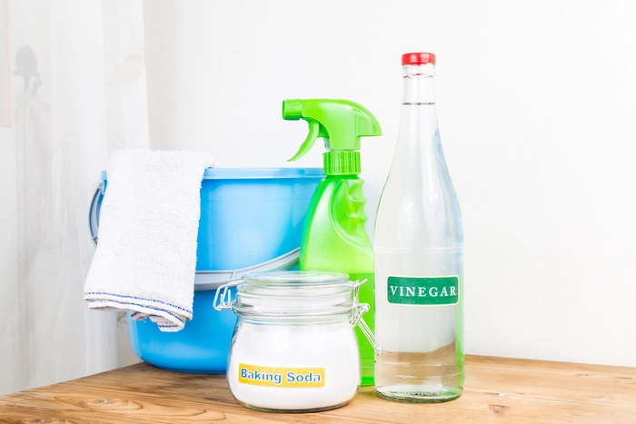 Vinegar and Baking Soda to clean out Drains