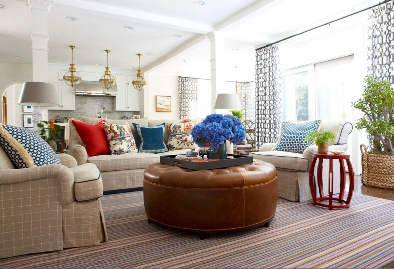 How to Style Ottomans at Home