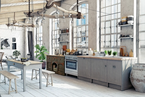 luxury country kitchen Kenna Real Estate Group