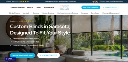 Top 5 Custom Blinds Companies in Sarasota, Florida