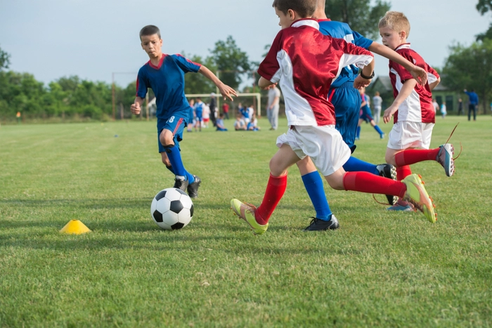 Highlands Ranch Soccer Kids Playing in Highlands Ranch