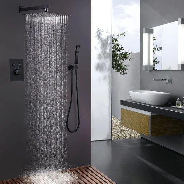 How to Clean Rainfall Shower Head Without Removing It?