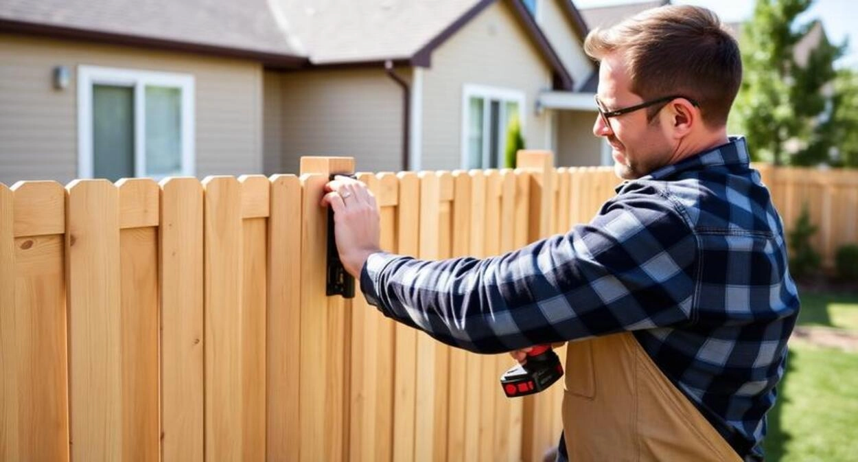 How To Install A Fence Panel