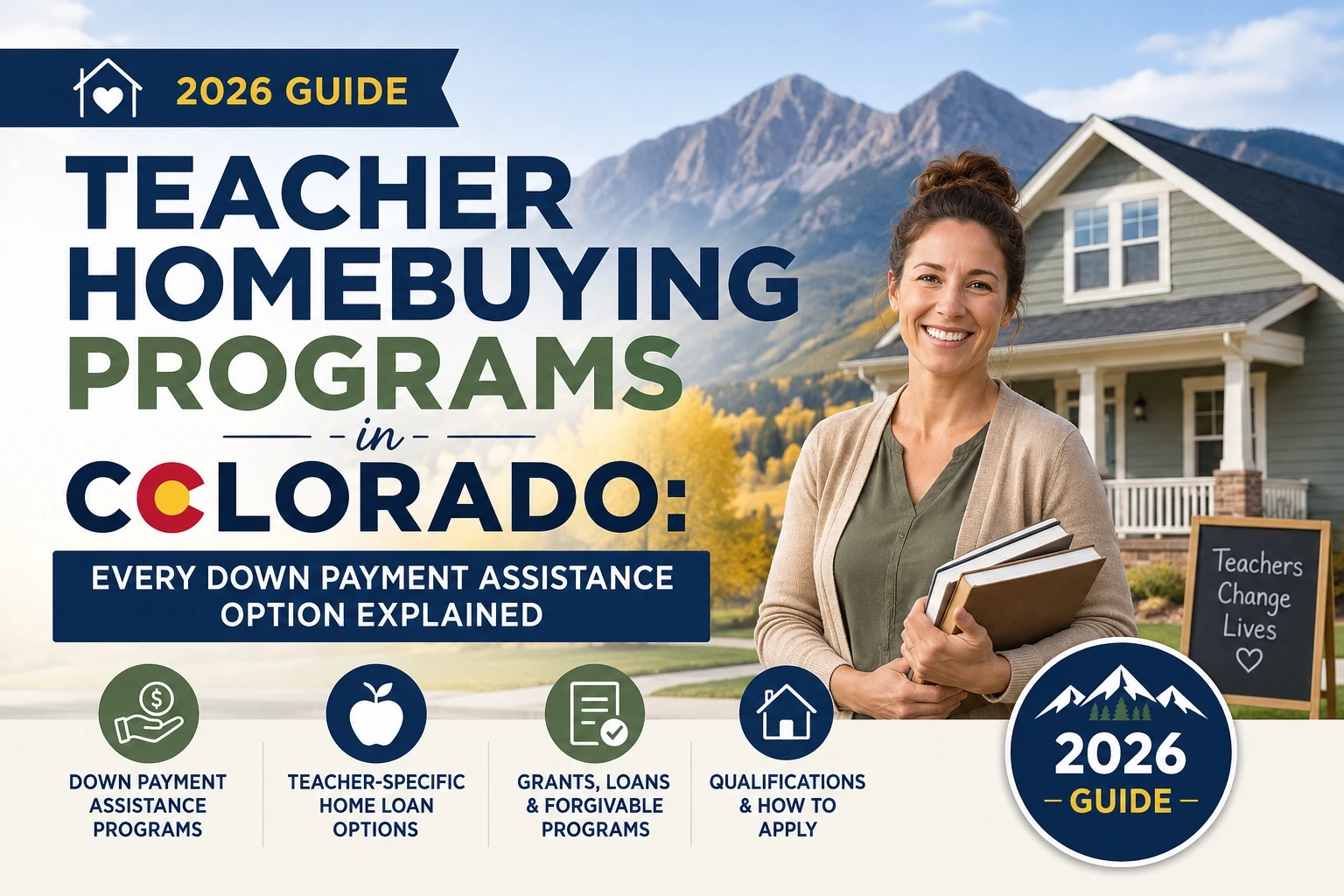 Teacher Homebuying Programs in Colorado: Every Down Payment Assistance Option Explained (2026 Guide)