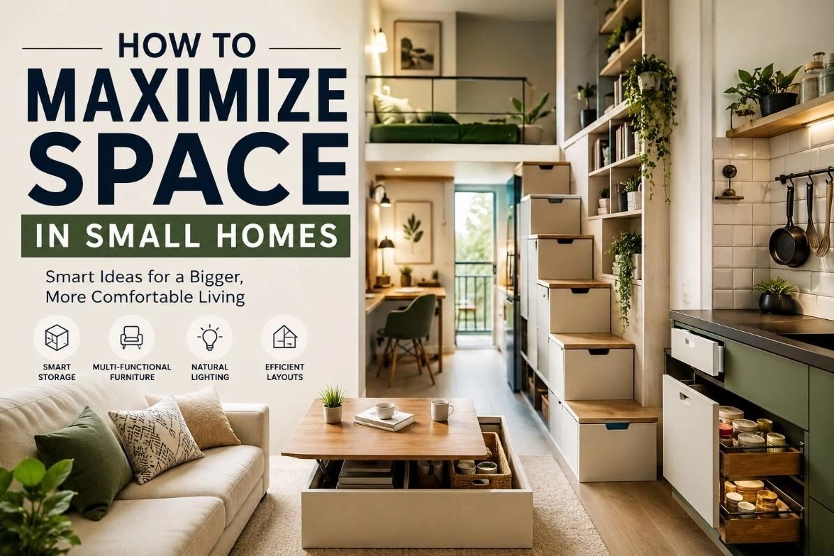 How to Make a Small Home Look Bigger - 8 Proven Tips | Housiey