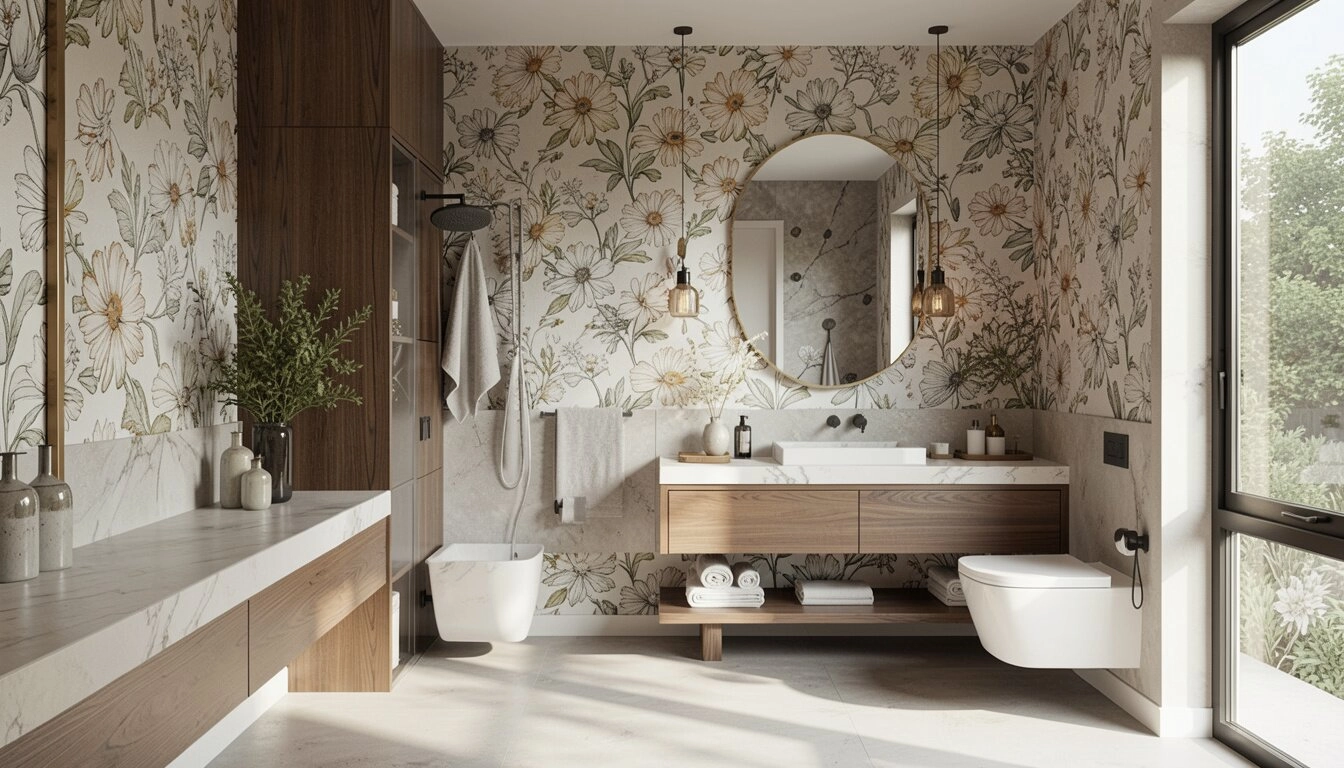 7 Places to Use Floral Pattern Wallpaper in Your Home
