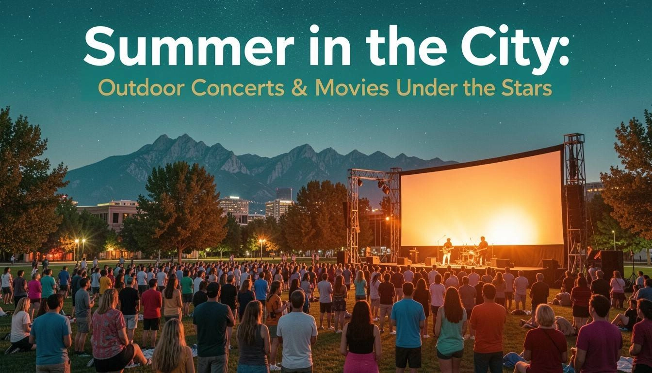 Summer in the City: Outdoor Concerts and Movies Under the Stars in Colorado