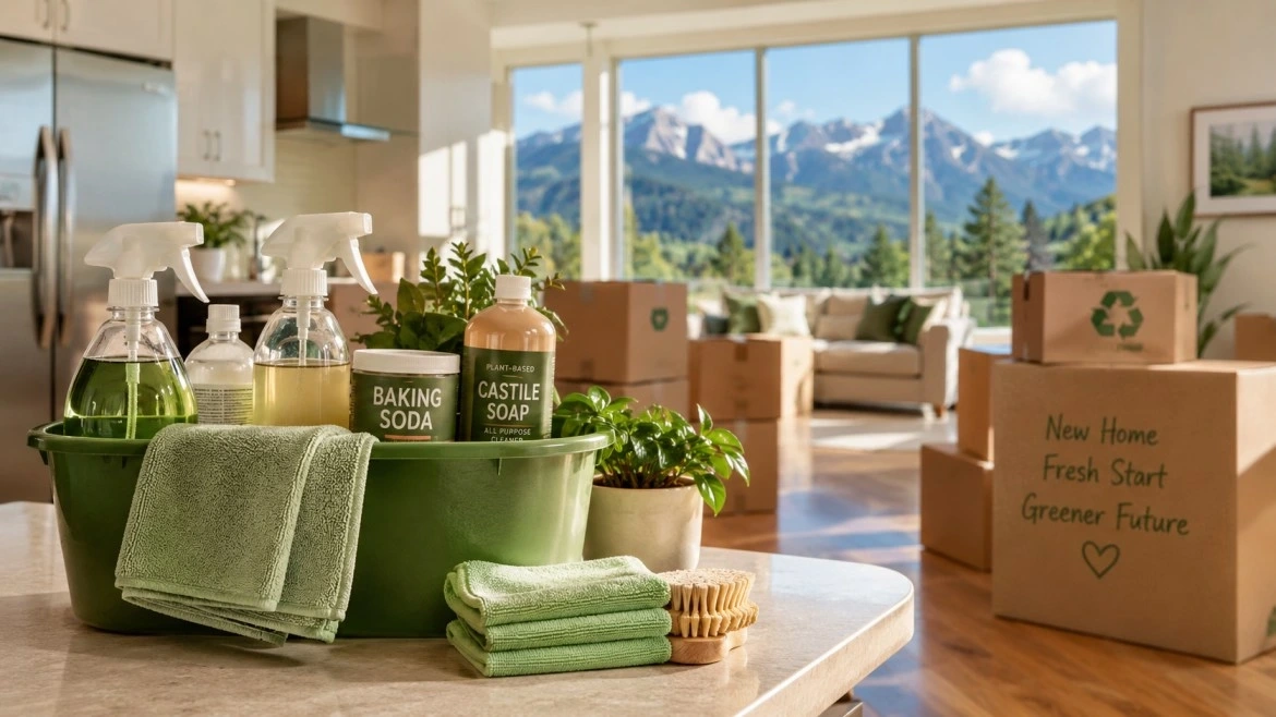 Green Cleaning Tips for Moving In and Out