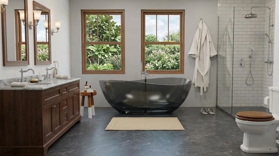 How Transparent Bathtubs Are Becoming a Luxury Feature in Modern Homes