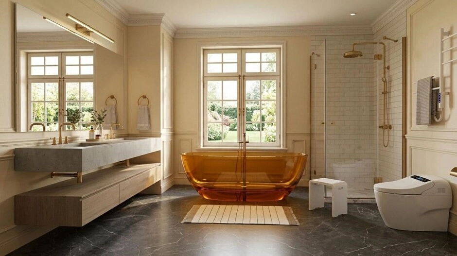 How Transparent Bathtubs Are Becoming a Luxury Feature in Modern Homes