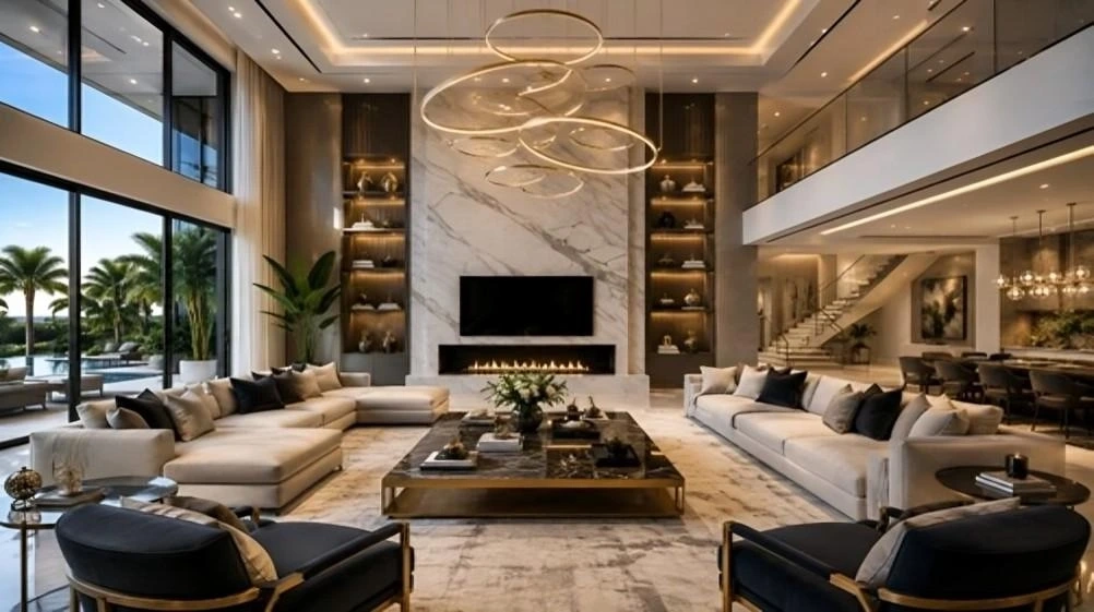 How Luxury Home Interior Design Creates Timeless Living Spaces