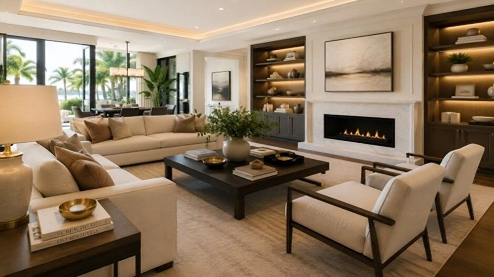 How Luxury Home Interior Design Creates Timeless Living Spaces