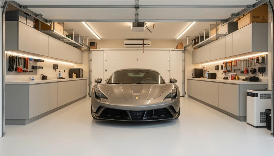 How Your Home Garage Setup Protects a High-Value Vehicle