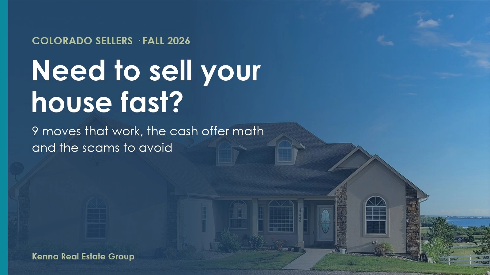 Need to Sell Your House Fast in Colorado? 9 Moves That Work