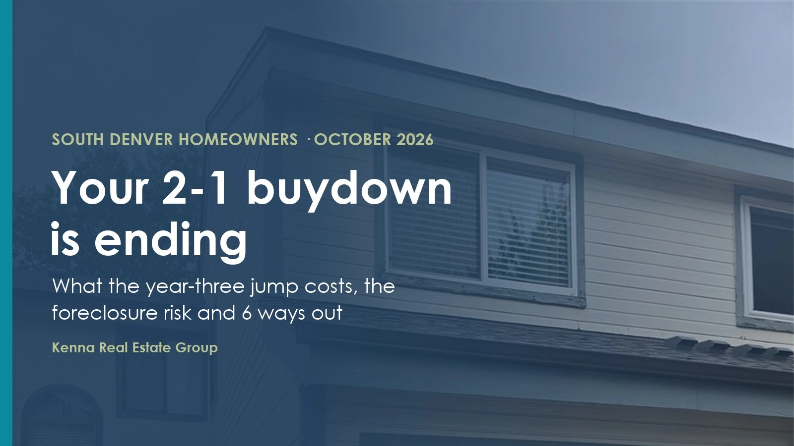 2-1 Buydowns Are Ending: What It Means for Colorado Homes