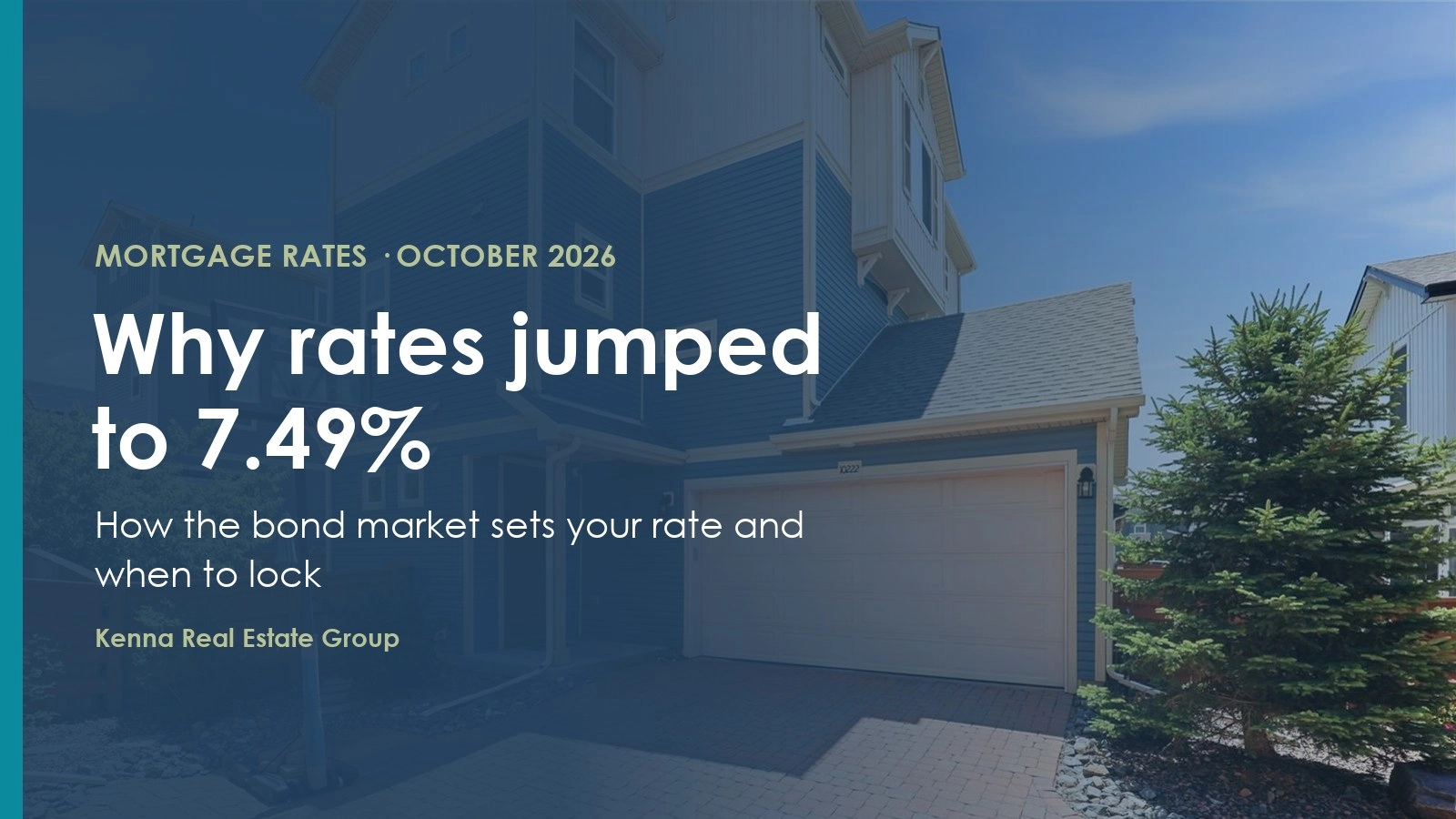 Why Mortgage Rates Jumped to 7.49%: The Bond Selloff Explained