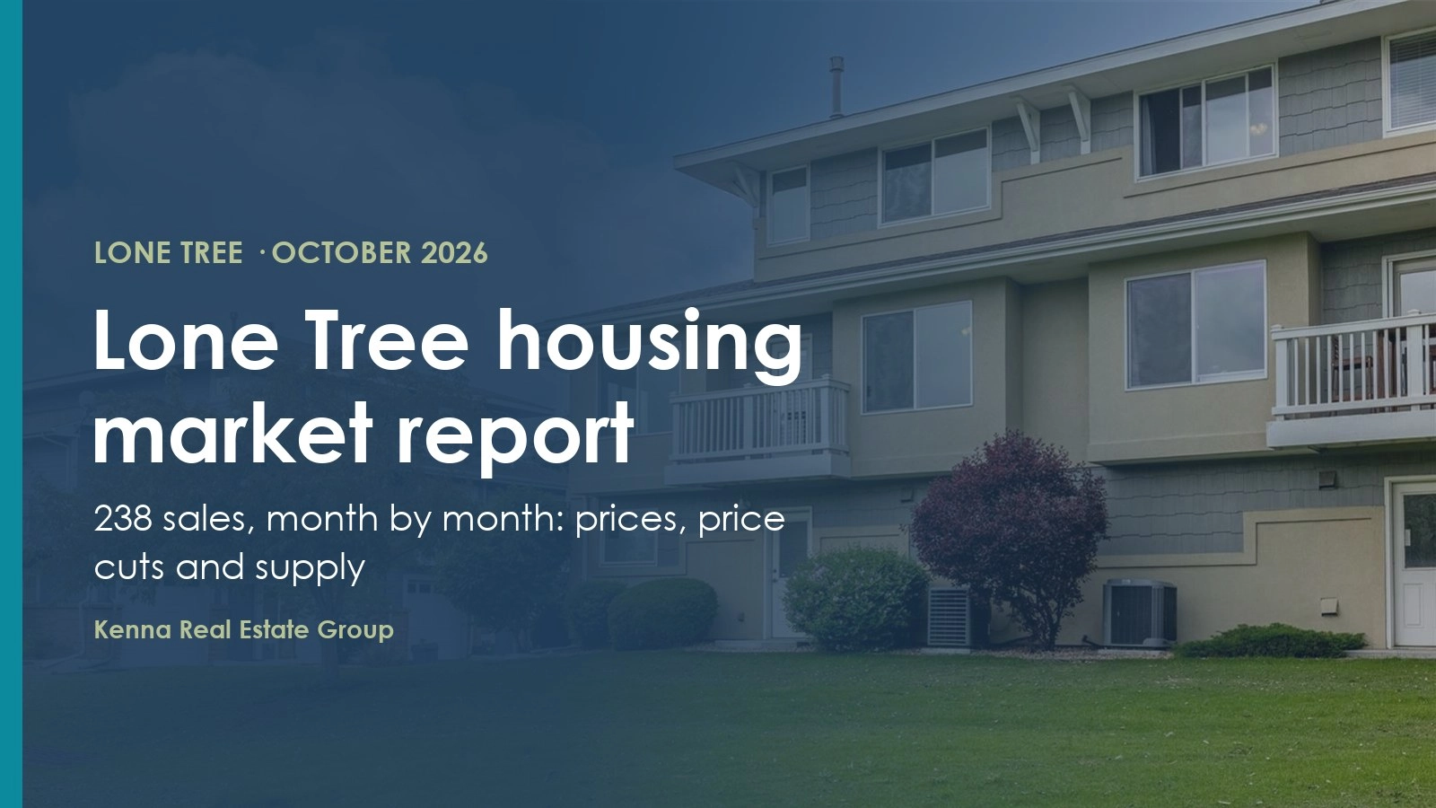 Lone Tree Housing Market Report: October 2026