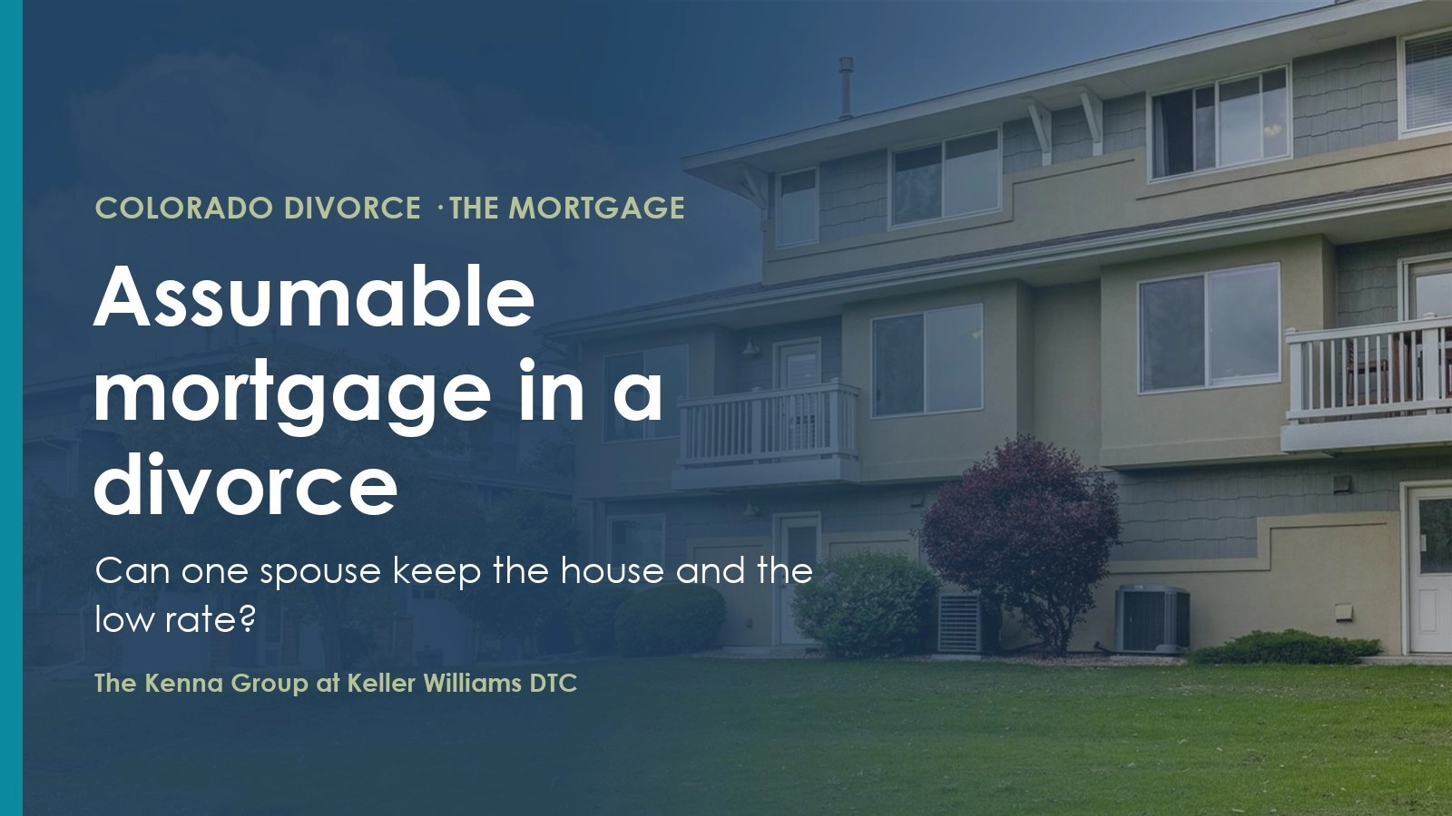 Assumable Mortgage in a Divorce: Can You Keep the Low Rate?
