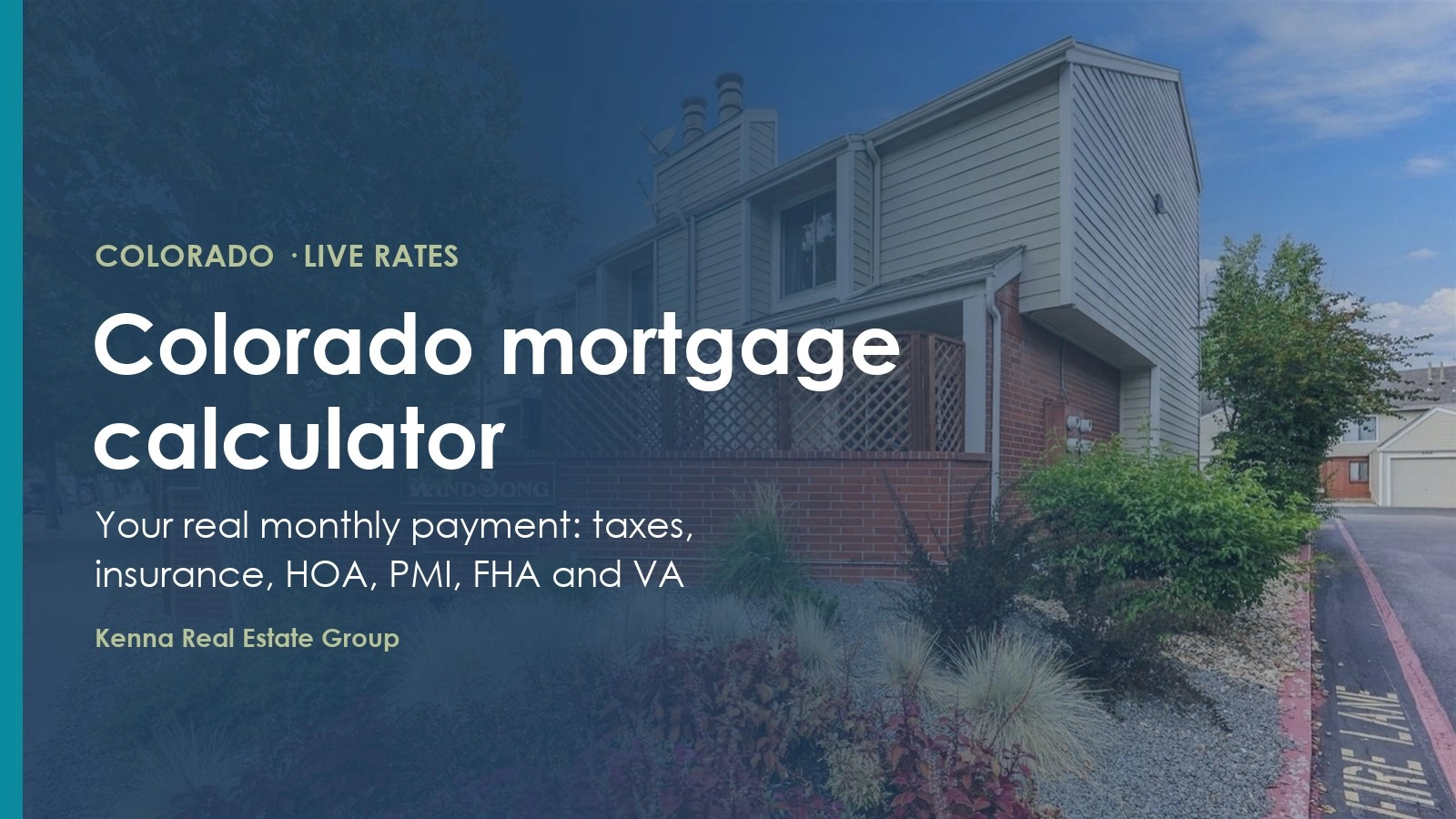 Colorado mortgage calculator