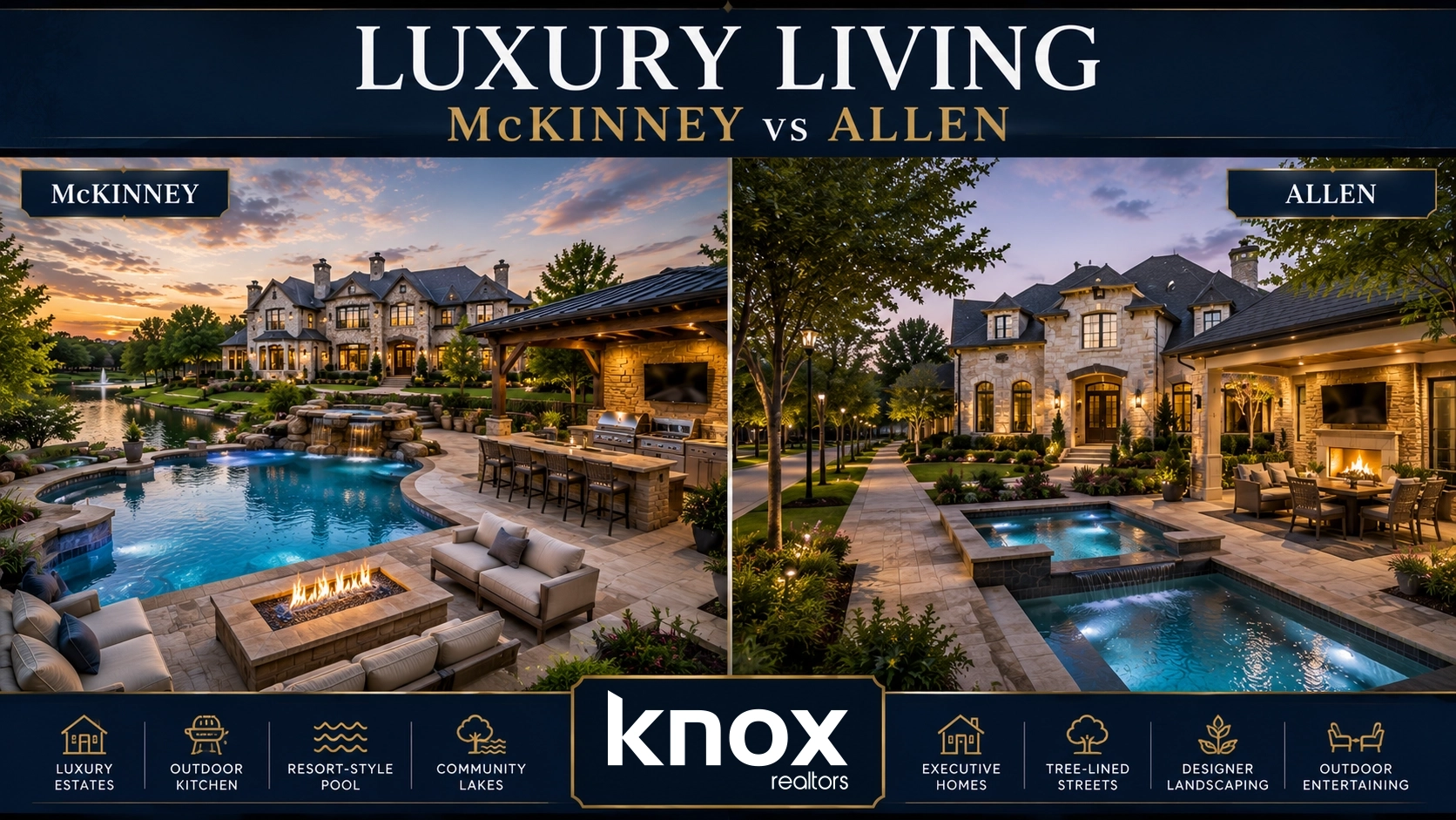 mckinney vs allen luxury living