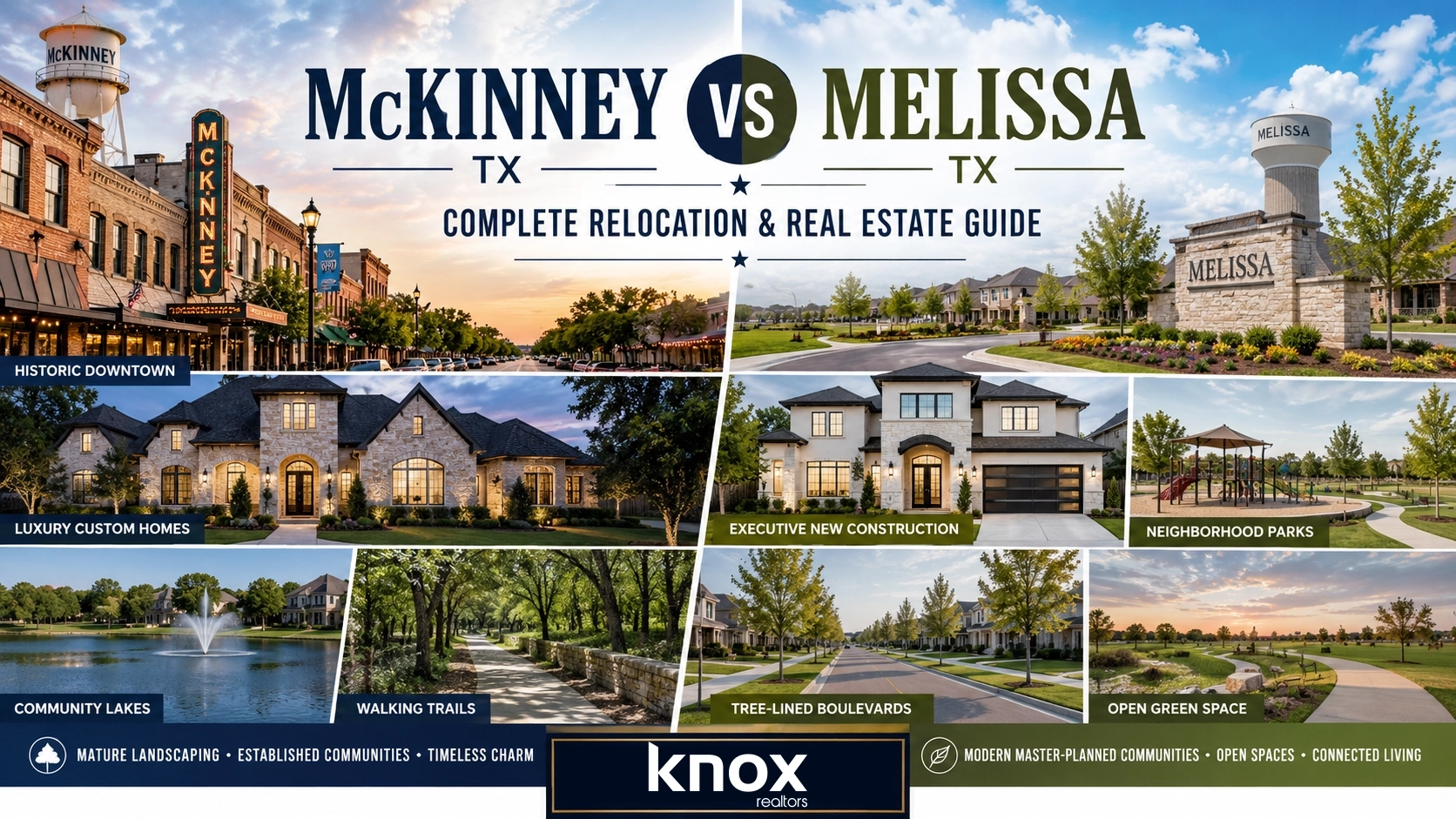 McKinney vs Melissa TX
